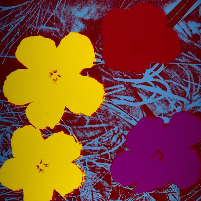 AndyWarhol, Flowers©Wilhelm-Hack-Museum