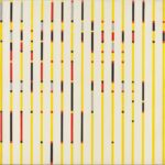 Richard Paul Lohse, Vertikal Rhythmus, 1942, Öl auf Leinwand, Richard Paul Lohse-Stiftung, Stefan Altenburger Photography Zürich, © Richard Paul Lohse-Stiftung / 2025, ProLitteris, Zürich