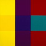 Richard Paul Lohse, Vertikale gelbe Dominante, 1987, Acryl auf Leinwand, 120,2 x 120,2 x 2,3 cm, Wllhelm-Hack-Museum, Ludwigshafen am Rhein