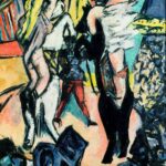 Max Beckmann, Tabarin, 1937, Öl auf Leinwand, 71,2 x 56,3 x 1,9 cm