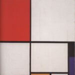 Piet Mondrian, Komposition mit Rot, Schwarz, blau und Gelb, 1928, Öl auf Leinwand, 45,2 x 45 cm
