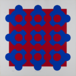 Victor Vasarely, ohne Titel, 1972, Serigrafie, 66 x 66 cm, © VG Bild-Kunst, Bonn 2026